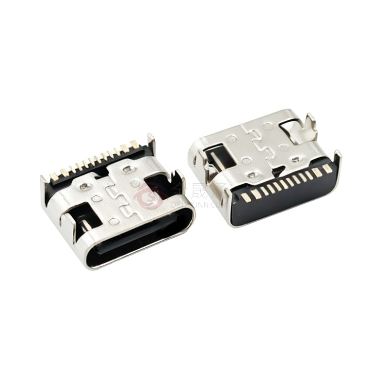 TYPE-C 母座单排16P 板上型 6.5