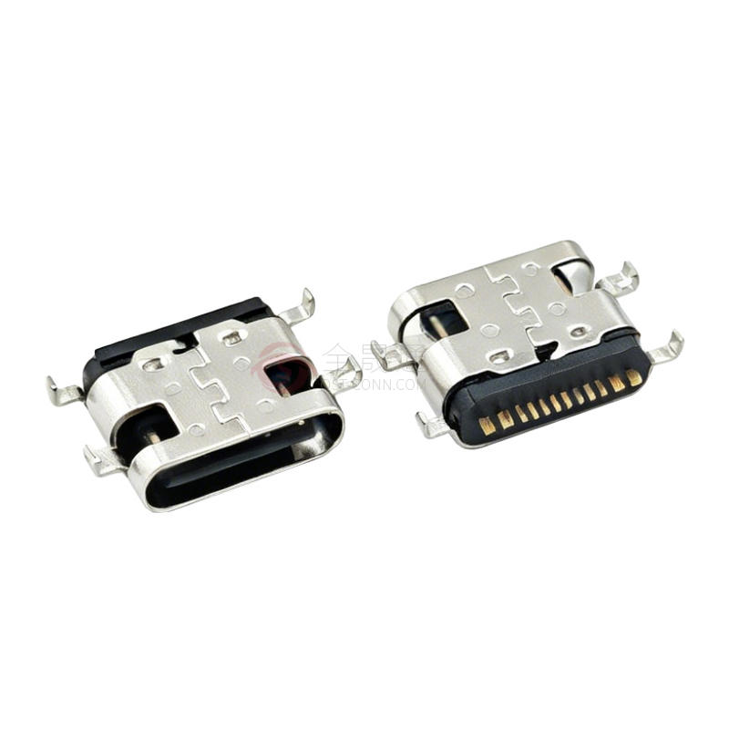 TYPE-C 母座单排16P沉板1.0
