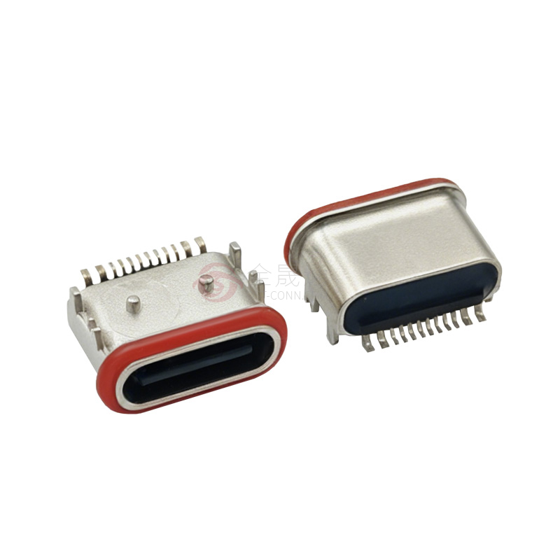 防水TYPE-C连接器16P SMT X7